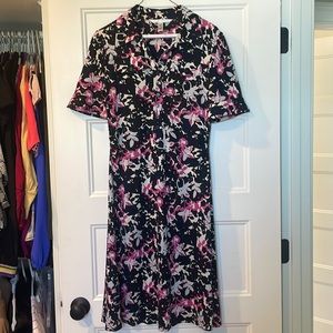 Vintage DVF shirt dress.
